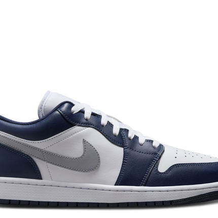 Air Jordan 1 Low Wolf Grey Midnight Navy