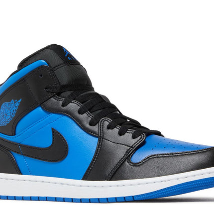 Air Jordan 1 Mid Black Royal Blue