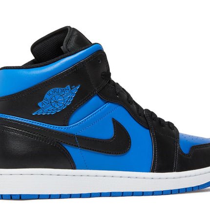 Air Jordan 1 Mid Black Royal Blue