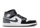 Air Jordan 1 Mid Black White Iron Grey