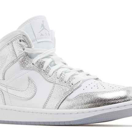 Air Jordan 1 Mid SE Metallic Silver