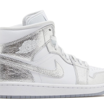 Air Jordan 1 Mid SE Metallic Silver