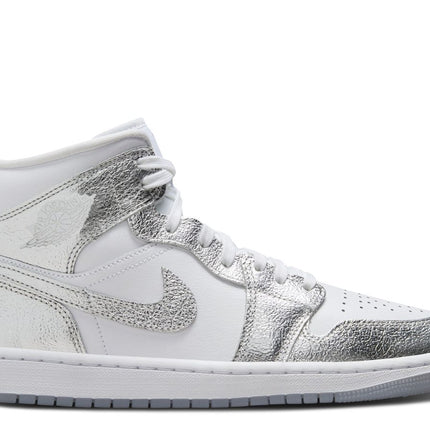 Air Jordan 1 Mid SE Metallic Silver