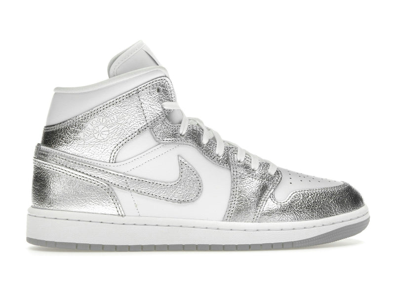 Air Jordan 1 Mid SE Metallic Silver