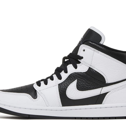 Air Jordan 1 Mid Split Black White