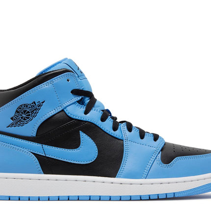 Air Jordan 1 Mid University Blue Black