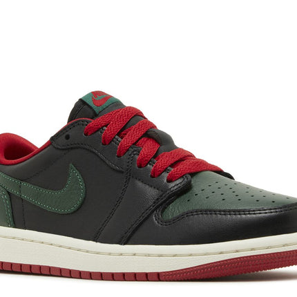 Air Jordan 1 Retro Low OG Gorge Green Varsity Red