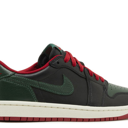 Air Jordan 1 Retro Low OG Gorge Green Varsity Red