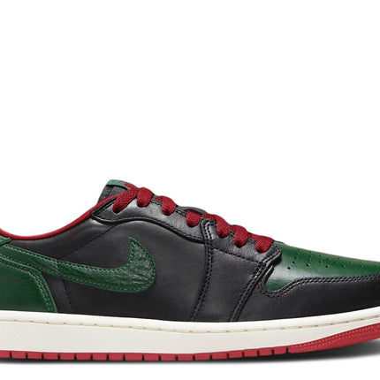 Air Jordan 1 Retro Low OG Gorge Green Varsity Red