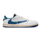 Air Jordan 1 Retro Low OG SP Fragment Travis Scott Sail Military Blue
