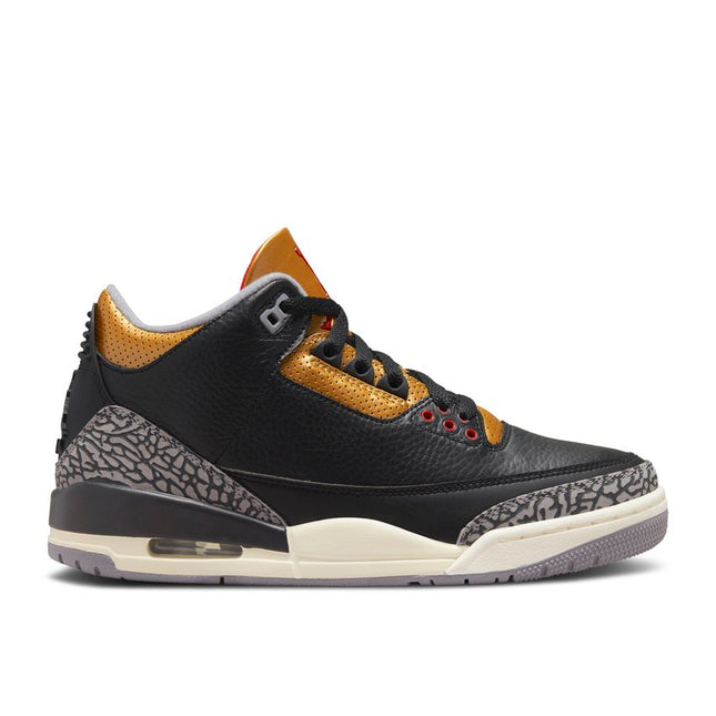 Air Jordan 3 Retro Black Cement Gold