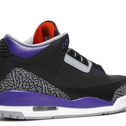 Air Jordan 3 Retro Black Court Purple