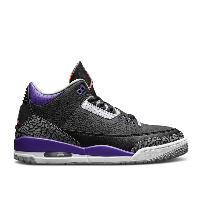 Air Jordan 3 Retro Black Court Purple