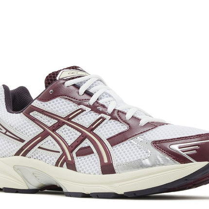 Asics Gel-1130 White Maroon Banner