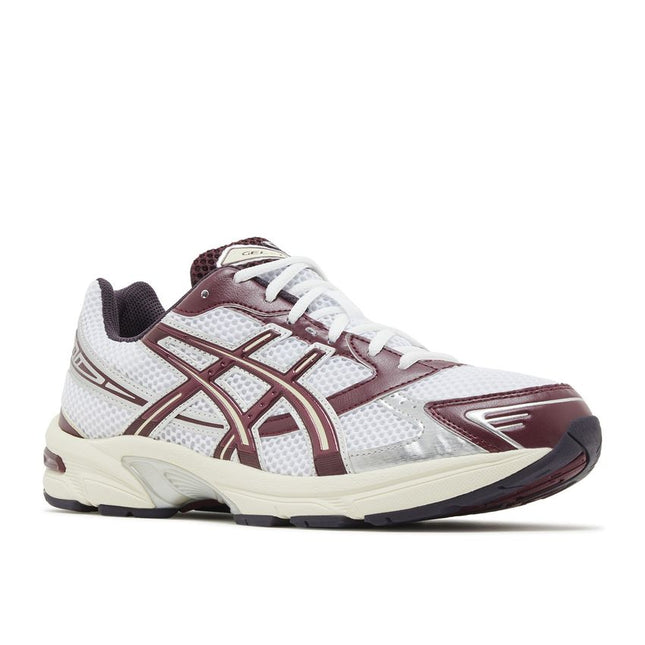 Asics Gel-1130 White Maroon Banner