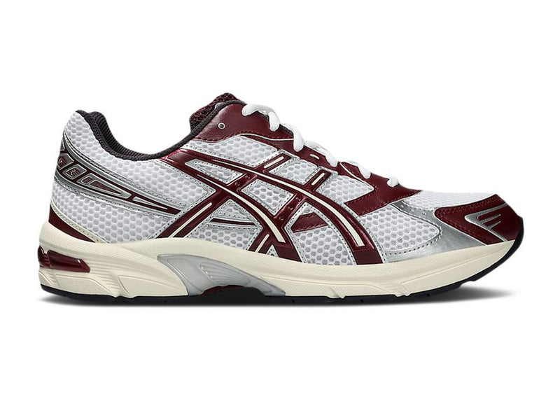 Asics Gel-1130 White Maroon Banner