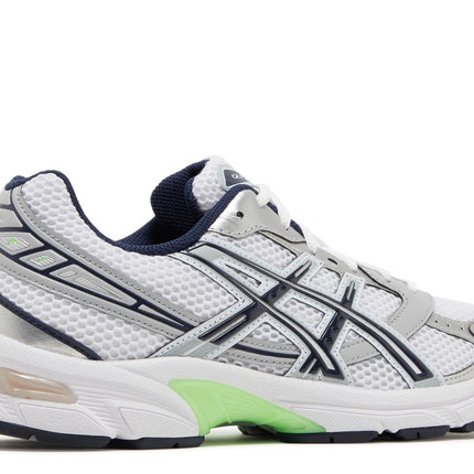 Asics Gel-1130 White Mid Gray Lime Green