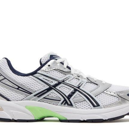 Asics Gel-1130 White Mid Gray Lime Green