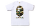 Bape 1st Camo By Bathing Ape Tee (FW22) White Yellow