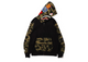 Bape 1st Camo Shark Full Zip Hoodie (FW21) Black