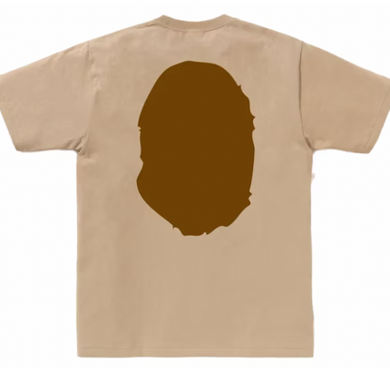 Bape Big Ape Head Tee Beige