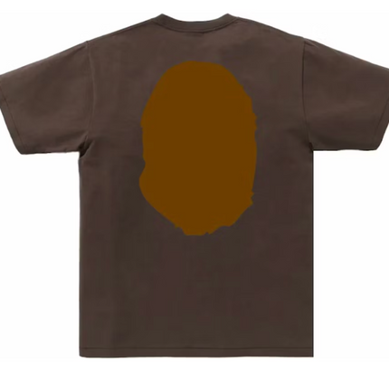 Bape Big Ape Head Tee Brown