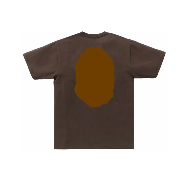 Bape Big Ape Head Tee Brown