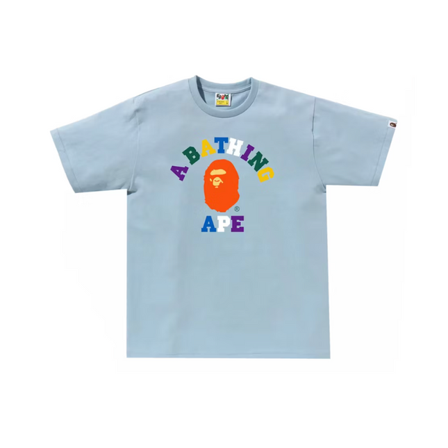 Bape Colors College Tee (SS24) Sax