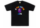 Bape Colors College Tee (SS24) Black