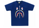 Bape Shark Tee Dark Blue