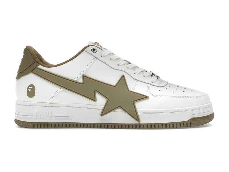 Bape Sta OS #2 White Beige