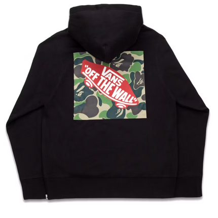 Bape x Vans Pullover Fleece Hoodie Black