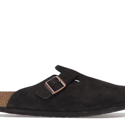 Birkenstock Boston Soft Footbed Suede Mocha