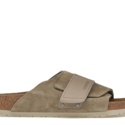 Birkenstock Kyoto Nubuck Ante Taupe