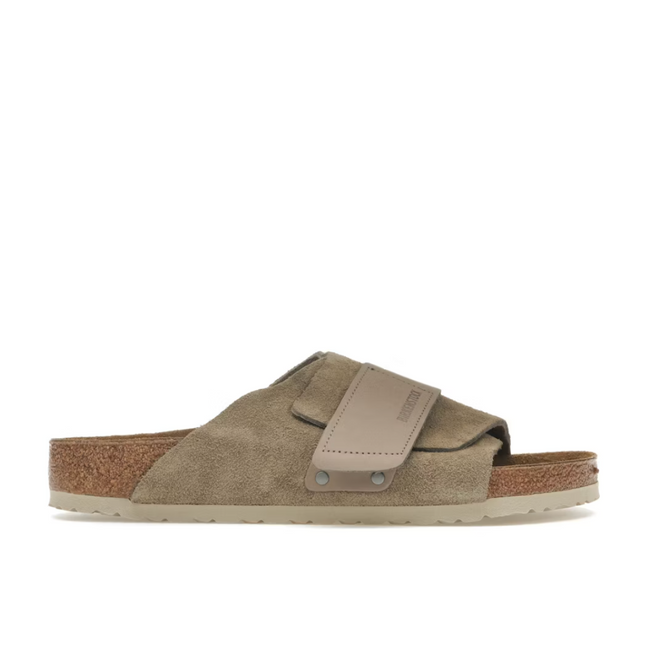 Birkenstock Kyoto Nubuck Suede Taupe