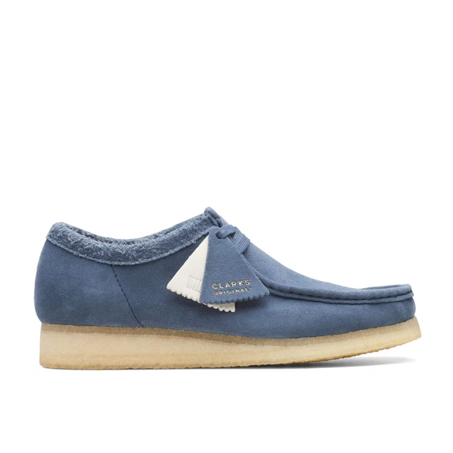 Clarks Originals Wallabee Blue Suede