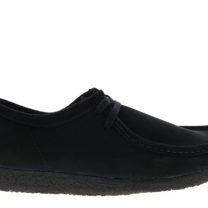 Clarks Originals Wallabee Boot Black Suede