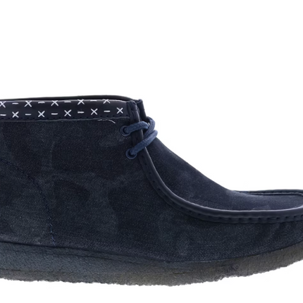 Clarks Originals Wallabee Boot Denim Blue