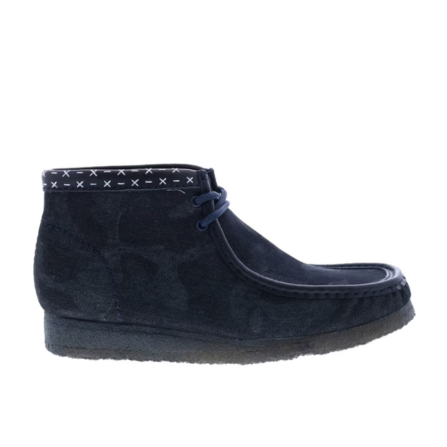 Clarks Originals Wallabee Boot Denim Blue