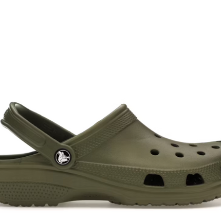 Zueco Crocs Classic Verde Ejército