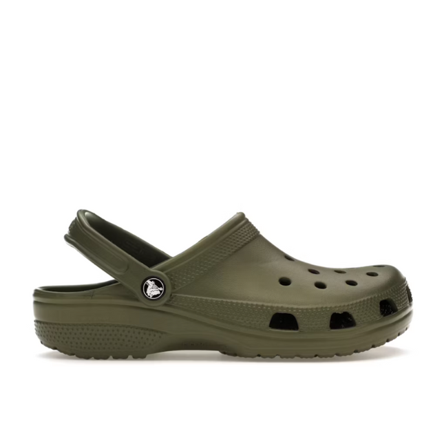 Zueco Crocs Classic Verde Ejército