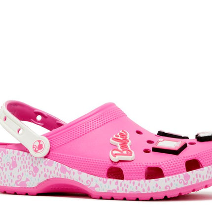 Zueco Crocs Classic Barbie Rosa Eléctrico