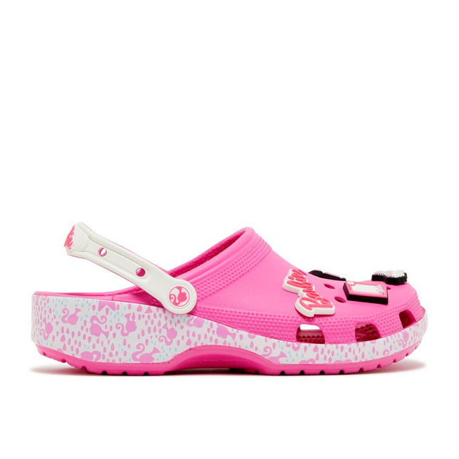 Zueco Crocs Classic Barbie Rosa Eléctrico