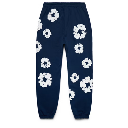 Denim Tears Cotton Wreath Sweatpants Navy