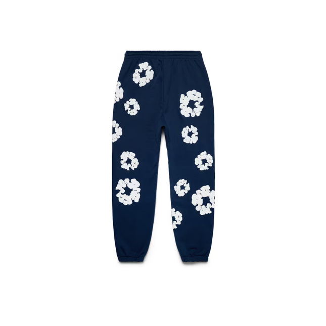 Denim Tears Cotton Wreath Sweatpants Navy