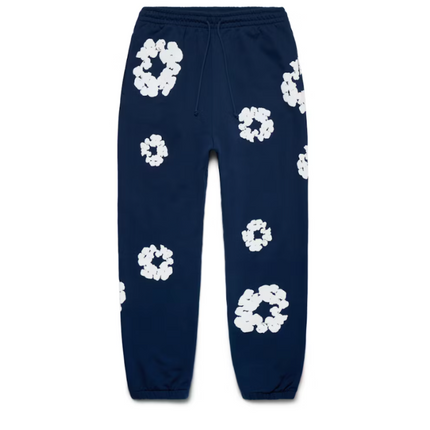 Denim Tears Cotton Wreath Sweatpants Navy