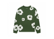 Denim Tears Long Sleeve Cotton Wreath T-Shirt Green