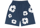 Denim Tears The Cotton Wreath Shorts Navy