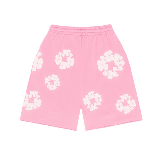 Denim Tears The Cotton Wreath Shorts Pink