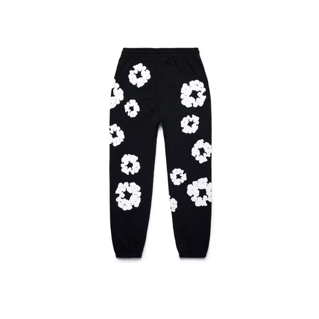 Denim Tears The Cotton Wreath Sweatpants Black